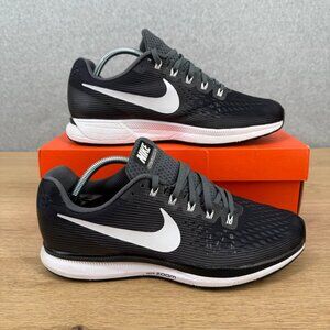 Nike Mens Air Zoom Pegasus 34 TB Running Shoes Size 10 Black Active Athletic
